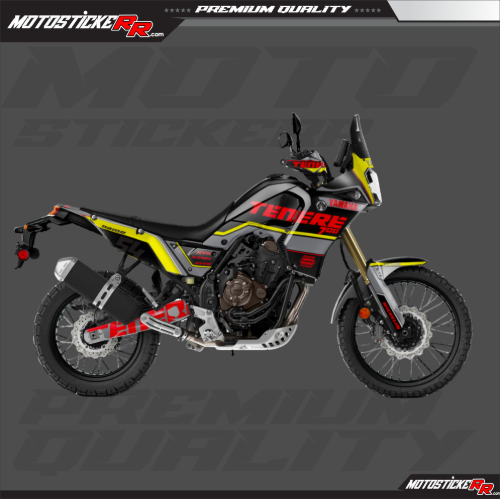 TENERE 700 STİCKER SET (2019-2024) resmi