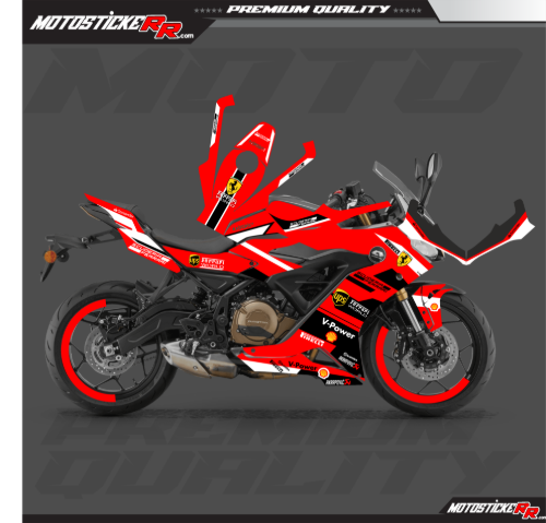 SRK 250-400RR STİCKER SET resmi