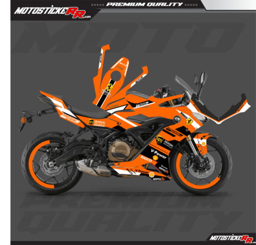 SRK 250-400RR STİCKER SET resmi