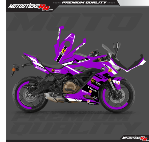 SRK 250-400RR STİCKER SET resmi