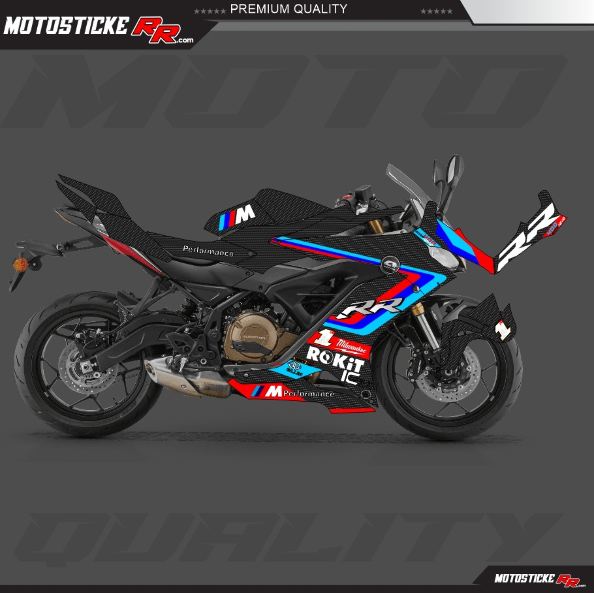 SRK 250-400RR STİCKER SET resmi