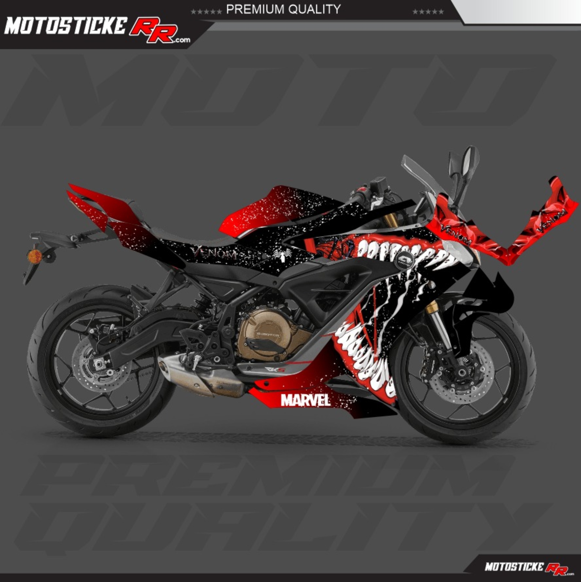 SRK 250-400RR STİCKER SET resmi