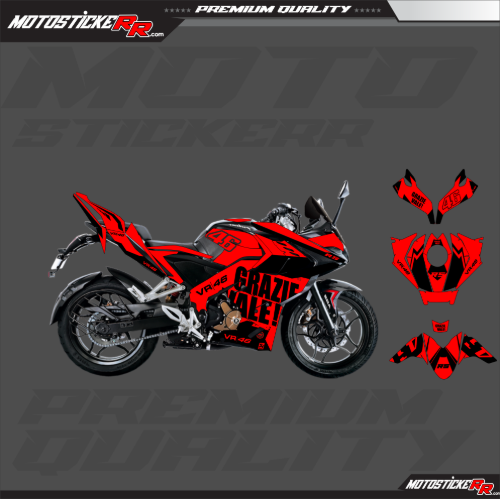 RS 200 STİCKER SET resmi