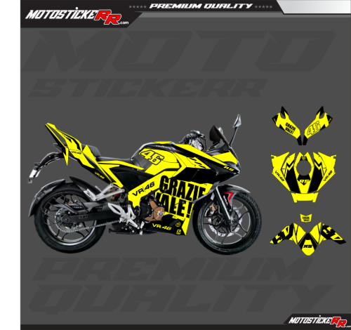 RS 200 STİCKER SET resmi