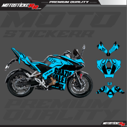 RS 200 STİCKER SET resmi