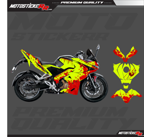 RS 200 STİCKER SET resmi