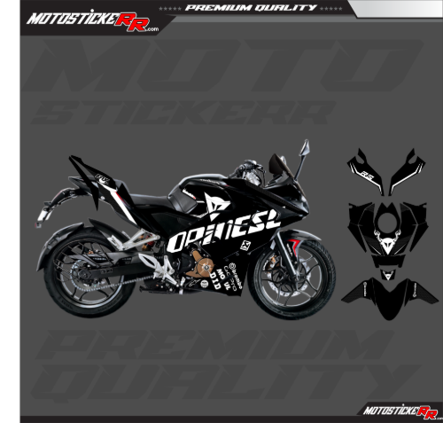RS 200 STİCKER SET resmi