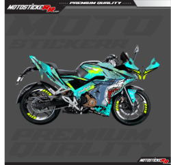 RS 200 STİCKER SET resmi