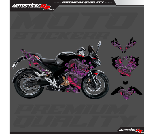 RS 200 STİCKER SET resmi