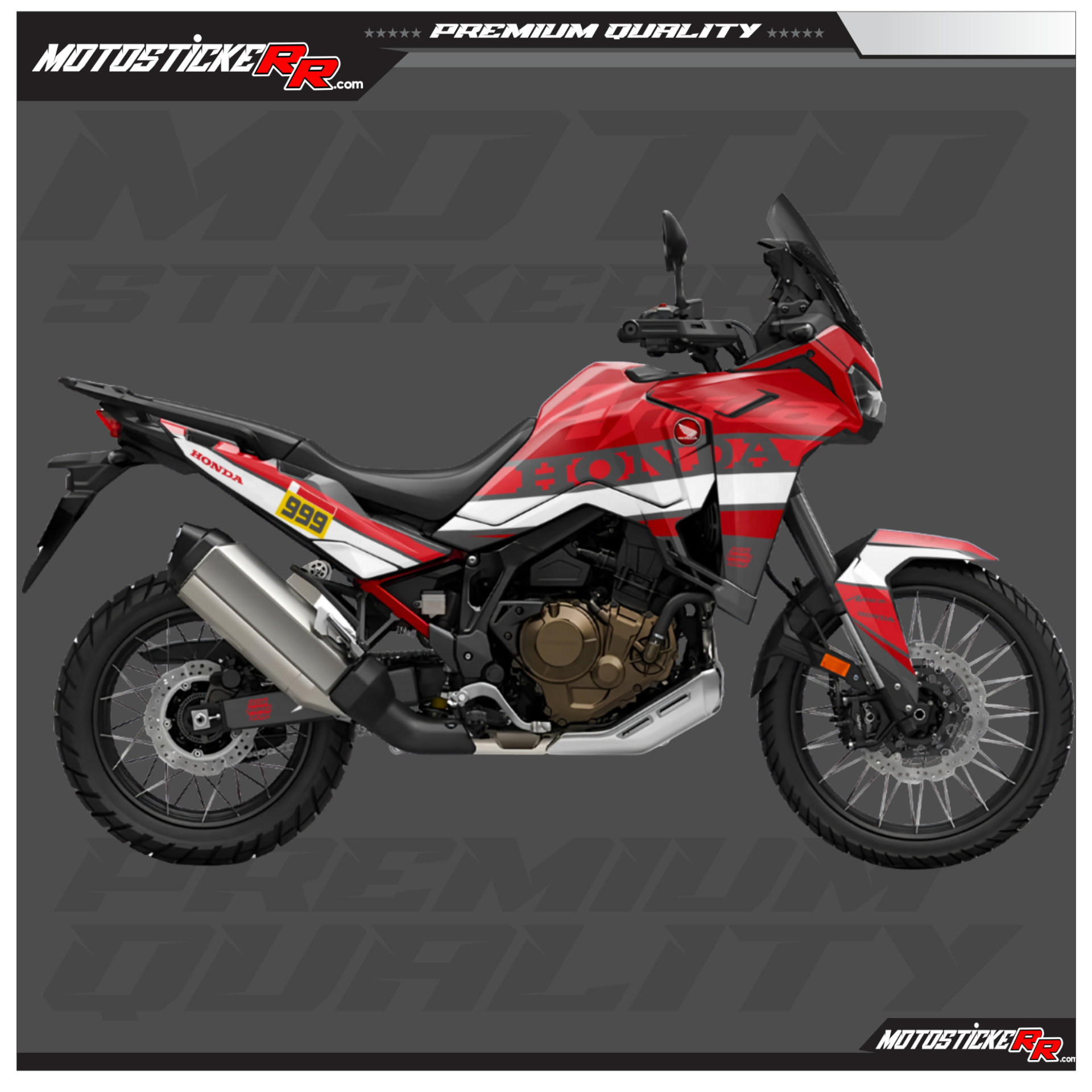 AFRİCA TWİN 1100 L STİCKER SET resmi