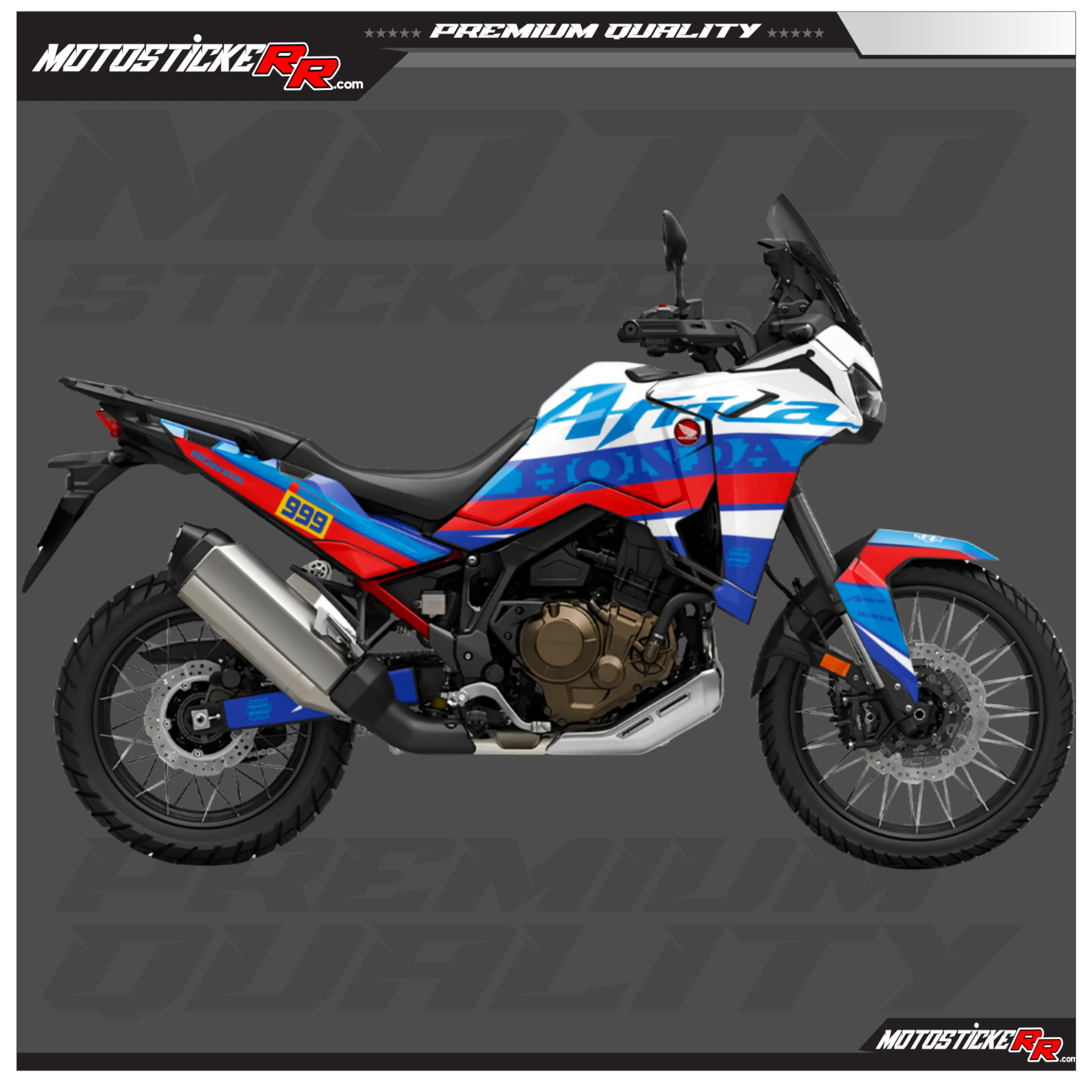 AFRİCA TWİN 1100 L STİCKER SET resmi