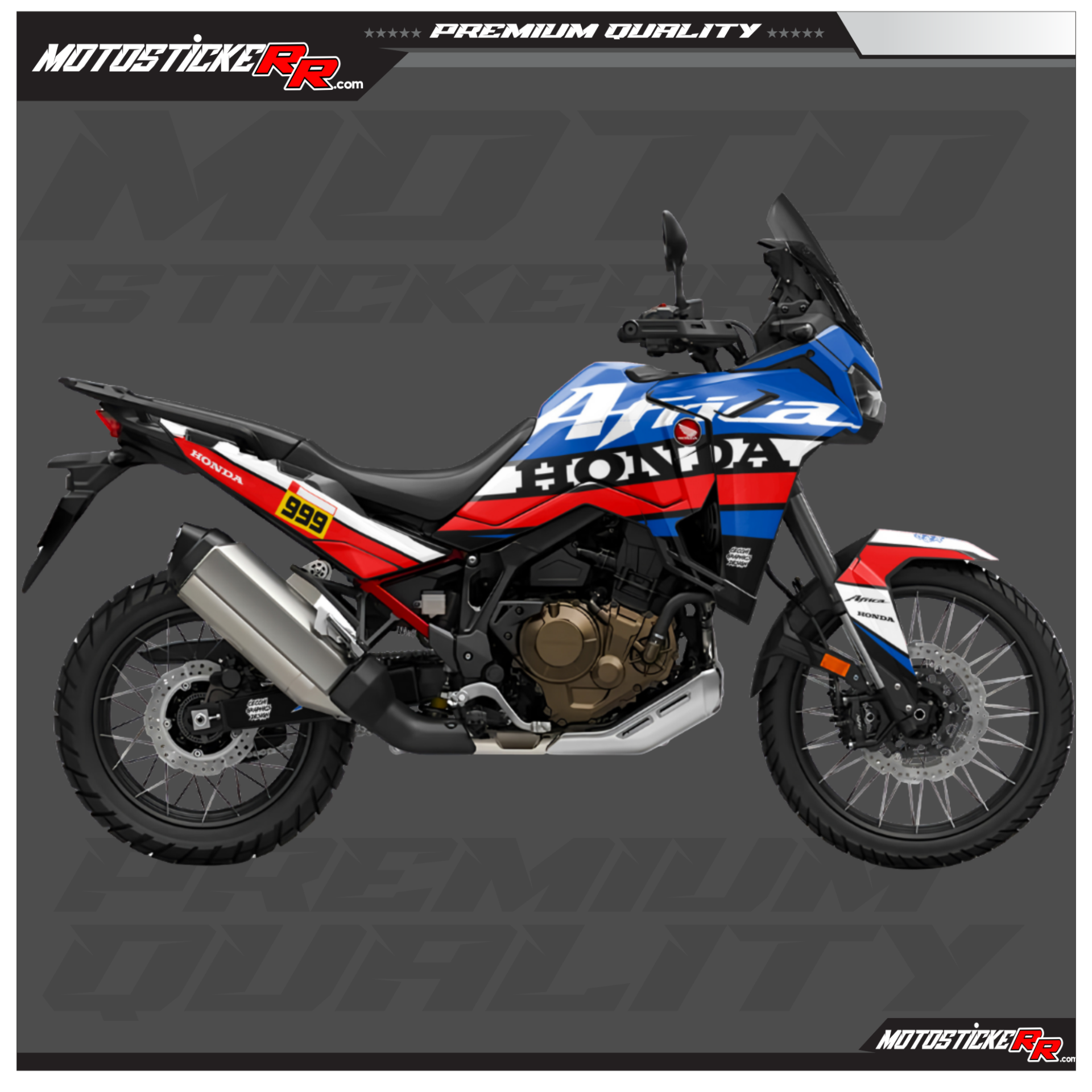 AFRİCA TWİN 1100 L STİCKER SET resmi