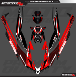 SEADOO RXP STİCKER SET resmi