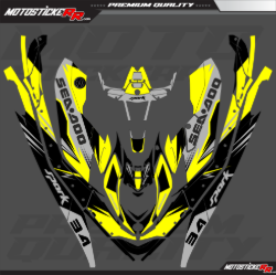 SEADOO SPARK TRİXX 3UP STİCKER SET resmi