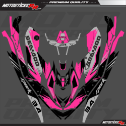 SEADOO SPARK TRİXX 3UP STİCKER SET resmi