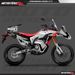 HONDA CRF RALLY STİCKER SET resmi