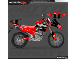 HONDA CRF L STİCKER SET resmi