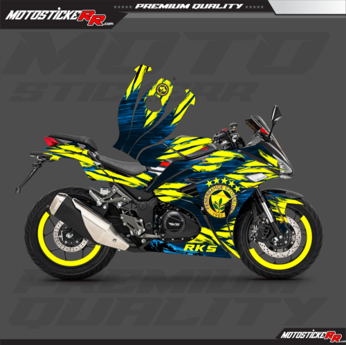RKS R250 STİCKER SET resmi