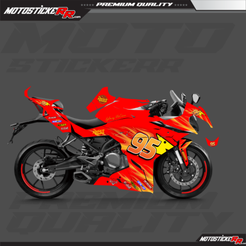 CF MOTO 250SR STİCKER SET resmi