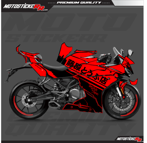 CF MOTO 250SR STİCKER SET resmi