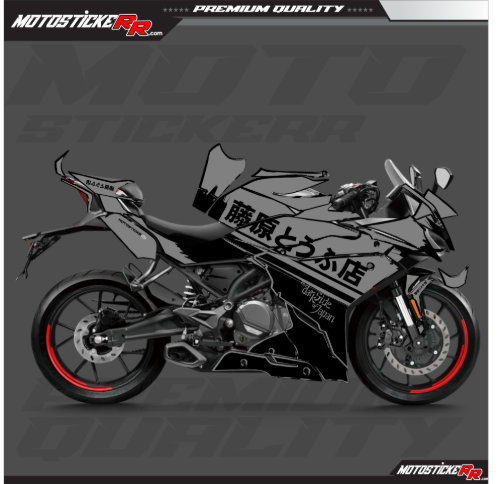 CF MOTO 250SR STİCKER SET resmi